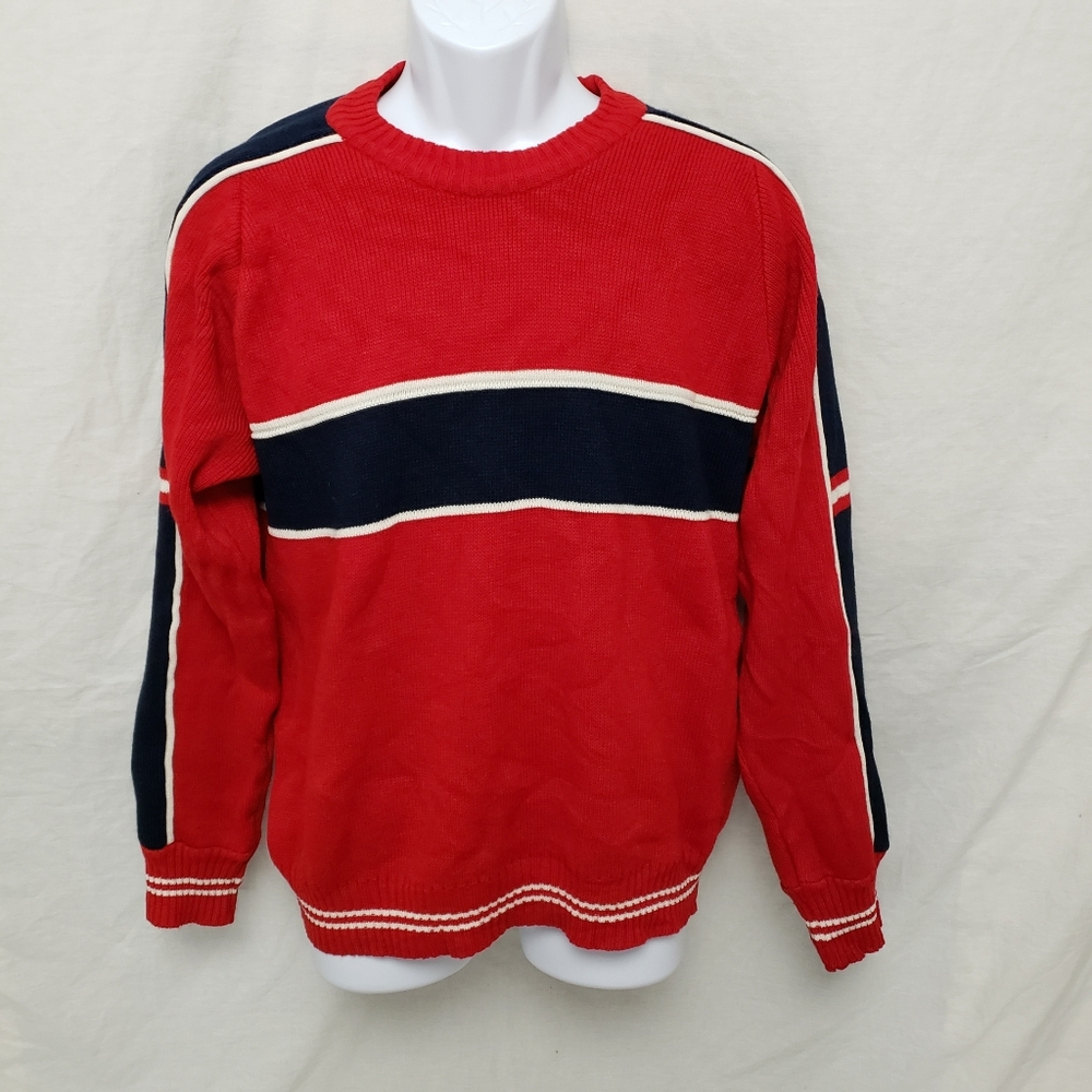 VTG Cambridge Sweater Red White Blue